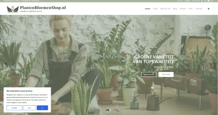 PlantenBloemenShop.nl is online!